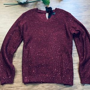 a.n.a Brand Sparkly Sweater Size XL